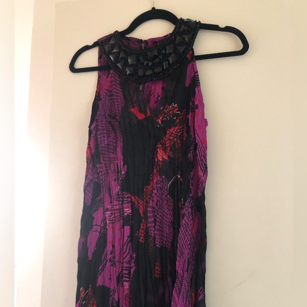 Bisou Bisou Top Women Sleeveless Floral top size S